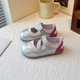 thumbnail image 5 of Zapatos de Vestido para Niños Pequeños Cuero Patente Brillante con Arco de Satén Y Correa de Tobillo de Cristal Correa Elástica Segura para Todo el Día Disponible en Blanco Negro Rojo, 5 of 9