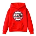 thumbnail image 1 of Sweat à Capuche Rétro pour Enfants, Fans de Football, Adolescents, Joueurs de Sport, Garçons Filles, Rugby, Zip, Tie, Zip, Faze, Veste à Capuche Doublée pour Garçons 12-14, 1 of 6