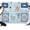Blue, variant on 7x5ft Photo Backdrop, Summer Ocean Soft Polyester Backdrop Curtains Photography Backdrops, Nautical Coastal Fish Food Wine Crab Retro Brushed Background for Photoshoots Studio Video Portrait Parties