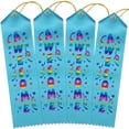 thumbnail image 1 of RibbonsNow Awesome Award Ribbons - 100 Turquoise Ribbons with Card & String, 1 of 4