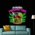 thumbnail image 5 of Handmadetneonsign Just One More Manhattan Neon Sign, Cocktail Wall Art Decor, Bar Pub Home Room Wall Decor, 5 of 5
