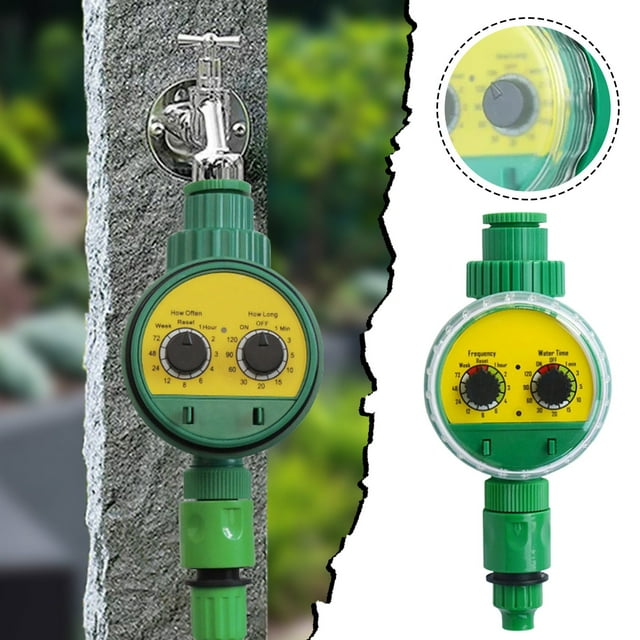 Outdoor Irrigation Controller Automatic Sprinkler Controller Programmable Hose Water Timer Watering Timer For Home Irrigation Irrigation Timer Irrigation Tubing Irrigation Hose Irrigation System Pods