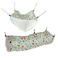 thumbnail image 1 of Small Pet Cage Hammock Set, Hamster Hammock Tunnel Cage Passage Design Comfortable Satisfying Nature  For Small Animals For Squirrel For Hamster, 1 of 8