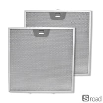Range Hood Grease Filter 2-Pack, Aluminum Washable Mesh Filters 12x12 Inches, Replacement For GE JVW5301 Series & Compatible Models, Easy To Clean