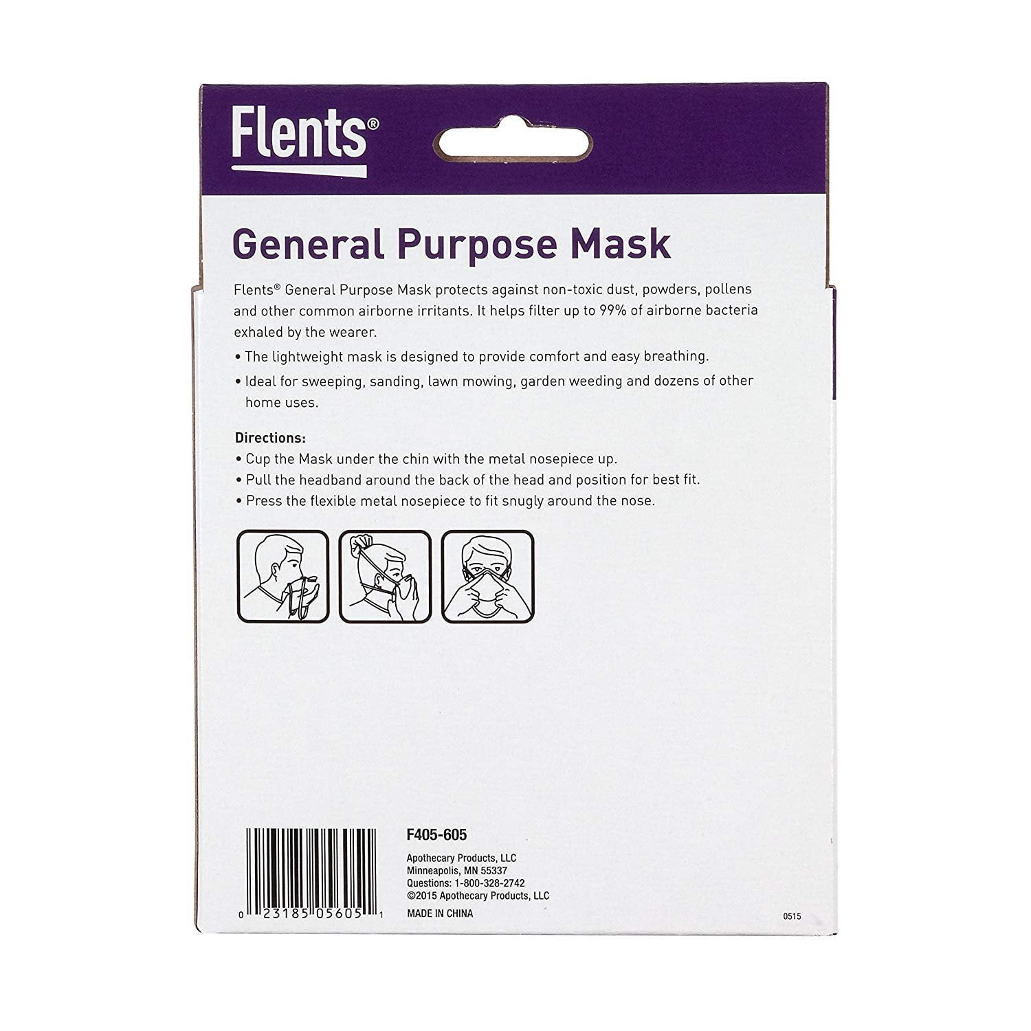 6 Pack - Flents Maxi-Masks 5 Each
