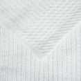 thumbnail image 3 of Somerset  Home 10-Piece 100% Cotton Ribbed Pile Bath Towel Set (White), 3 of 4