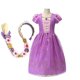 thumbnail image 1 of Disney vestido de princesa Rapunzel para niña, disfraz de Sofía para cumpleaños, Halloween, carnaval, fiesta, 1 of 4