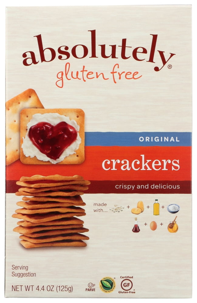 Absolutely Gluten Free Original Grain Free Crackers, 4.4 oz