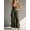 Army Green, variant on Women'S Adjustable Strap Overalls Button Front V Neck Wide Leg Jumpsuit with Pockets Pink S
