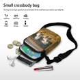 thumbnail image 7 of HELLHERO Guinea Pig Floral Design Adults Women Messenger Bag, with Shoulder Strap, Travel Daily Use, 7 of 7