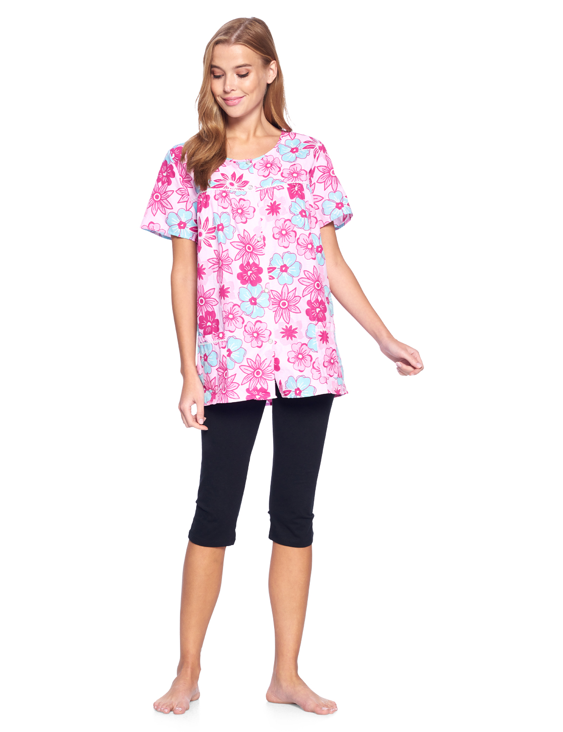 womens smock tops with pockets
