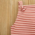 thumbnail image 4 of MuZeFu Baby Girl Clothes Clearance under $5 Toddler Kids Baby Girls Fashion Cute Newborn Infant Baby Boys Girls Sleeveless Striped Romper Jumpsuit Clothes, 4 of 7