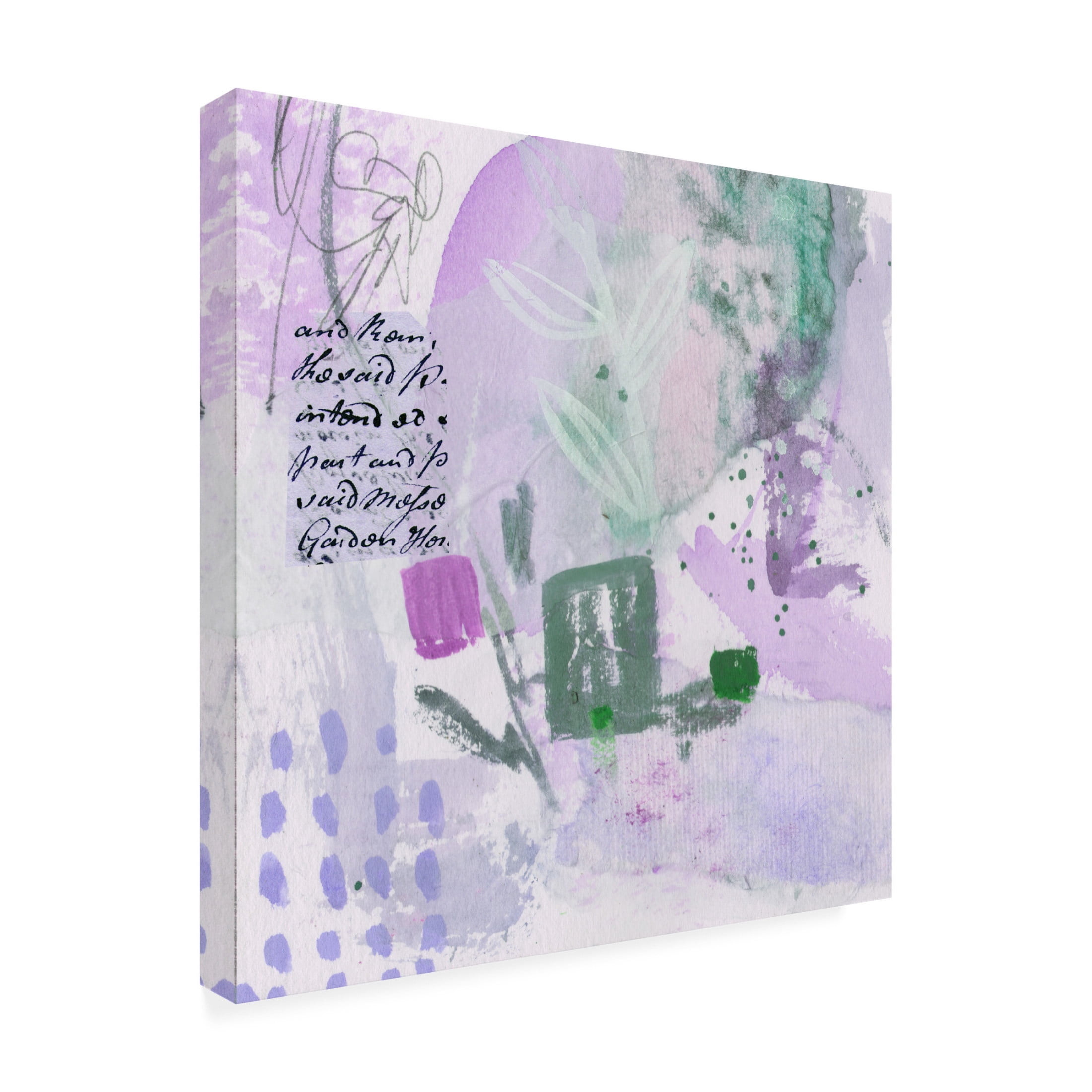 Trademark Fine Art Melissa Wang  Mindscape I Canvas Wall Art