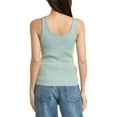 thumbnail image 2 of 3.1 Phillip Lim womens  Ribbed Wool-Blend Tank, xs, Green, 2 of 3