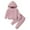 Pink, variant on Durtebeua Baby Girl Clothes Set Fall Winter Pants Headband Fall Winter Clothes 6-9 Months