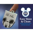 thumbnail image 4 of Disney Kitchen Cotton Mini Oven Mitts ? Heat Resistant Oven Gloves with Insulation Ideal for Handling Hot Kitchenware ? Non-Slip Grip, Hanging Loop, 5.5 x 7 Inches ? Mickey Oh Hello, 4 of 7