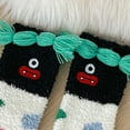 thumbnail image 4 of CPNG Kid Girls Cute Winter Socks Warm Fluffy Fuzzy Warm Slipper Socks Polka Dot Pattern No Slip Soft Cozy with Grippers Socks Novelty Mid Calf Floor Socks, 4 of 6