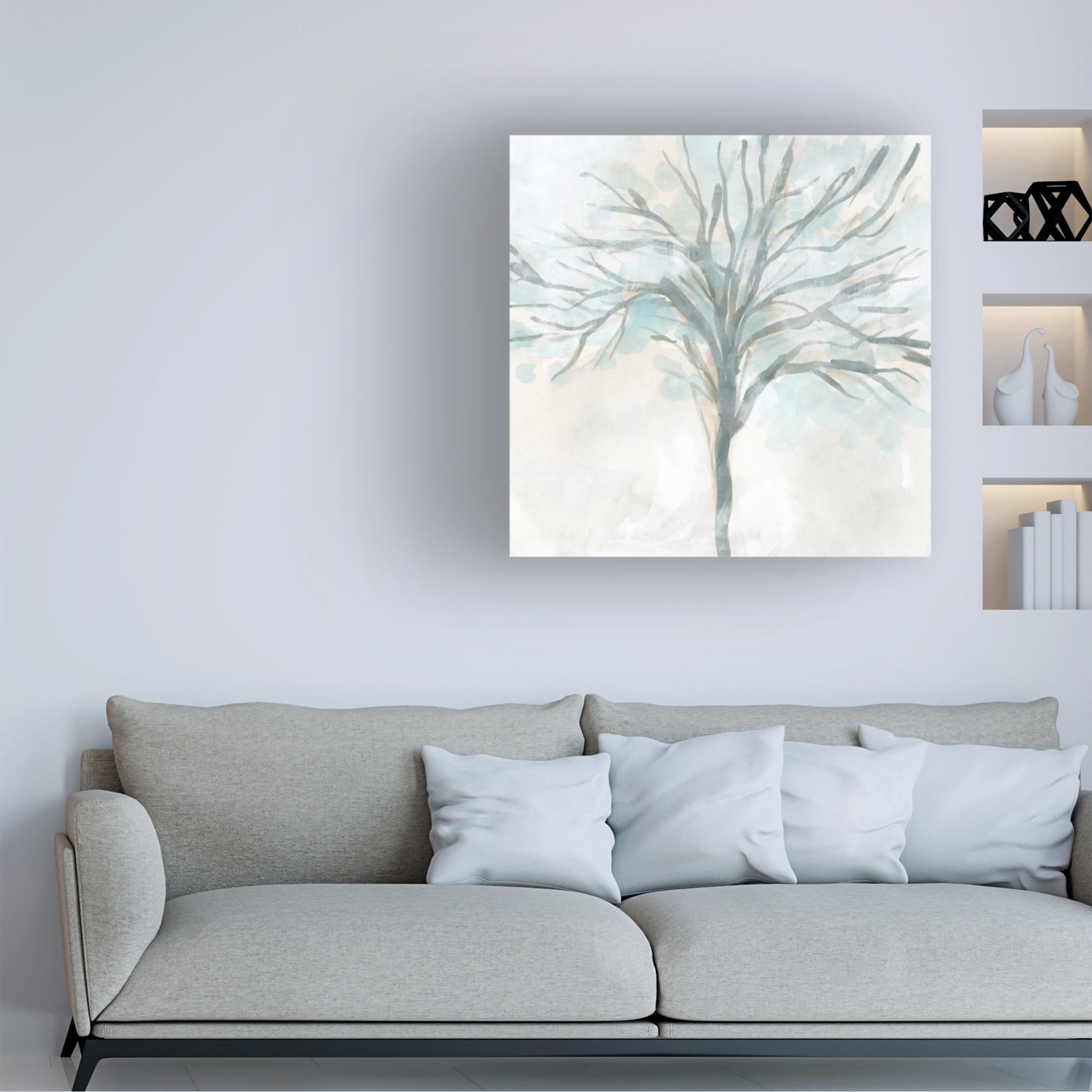 Trademark Fine Art June Erica Vess  Arbor Impasto I Canvas Wall Art