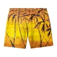 thumbnail image 5 of Beach Swimming Shorts Men,Men's Swim Trunks 9 Inch Inseam Bathing Suit Hawaiian Swimsuits Mesh Lining Vacation Shorts with Pockets, 5 of 5