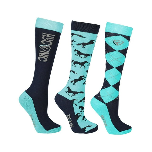 HYCONIC Boys/Girls Boot Socks (Pack of 3)