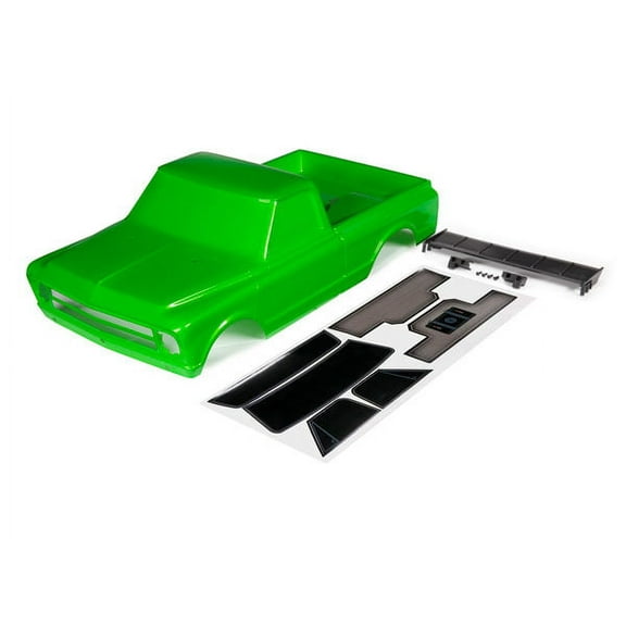 Traxxas 9411G Body, Chevrolet C10, Green (Inc. Wing & Decals): Requires 9415