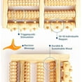 thumbnail image 3 of Foot Massager, Wooden Foot Roller for Plantar Fasciitis Relief, Acupressure Massager, 3 of 7