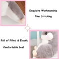 thumbnail image 3 of Soft Hamster Reading Pillow With Armrests For Bed Sitting Support Kids Teens And Adults Comfortable Backrest Cushion, 3 of 6