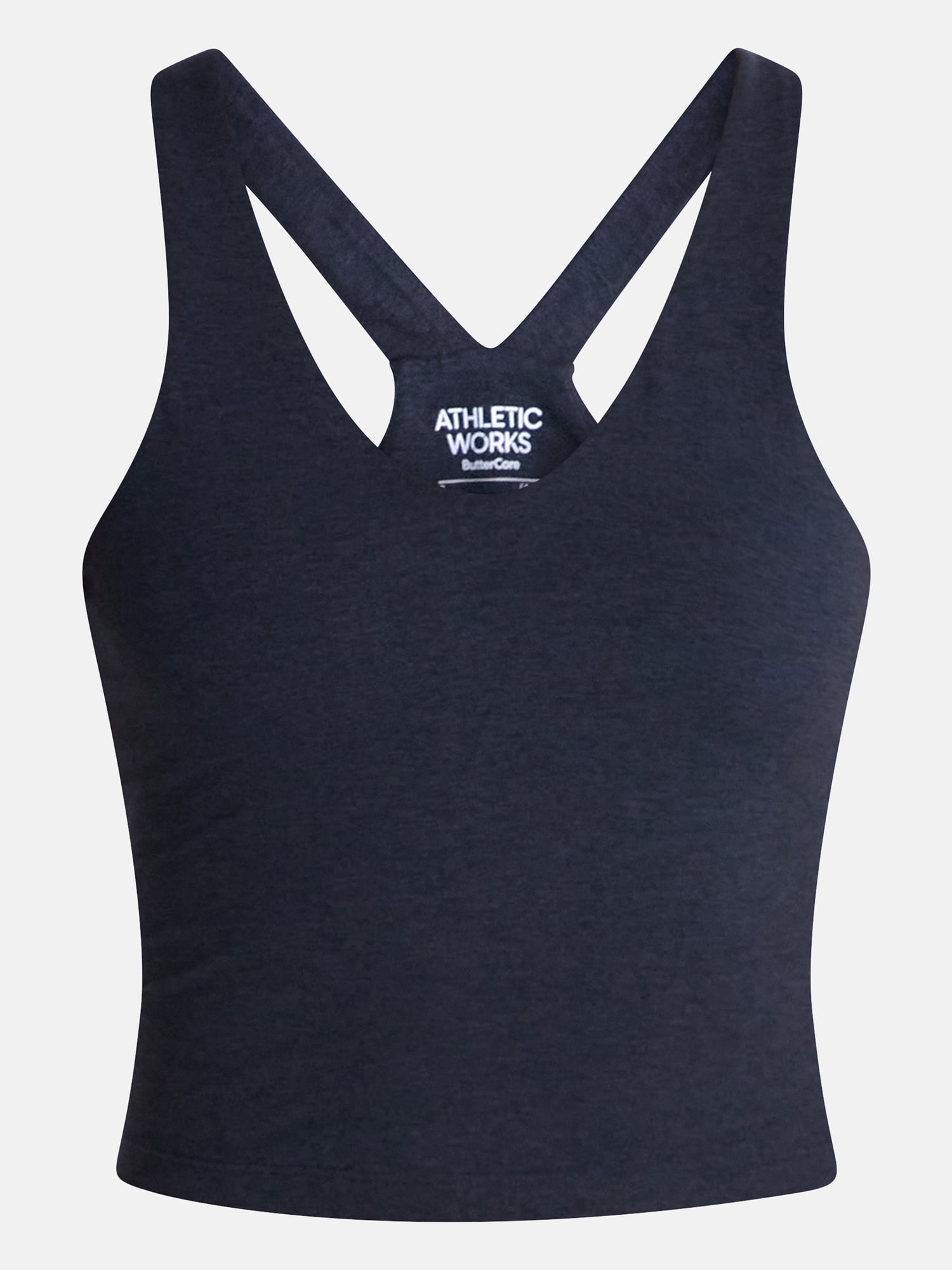 Athletic Works Women's ButterCore Bra Tank Top, Sizes XS-XXXL