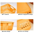 thumbnail image 5 of Small Desktop Storage Basket, Plastic Household Organizer Box For Remote Control Office Supplies Kitchen Countertop Storage Basket For Living Room Bathroom Drains And Everyday Items, 5 of 6
