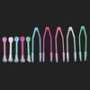 5pcs Tweezers and Suction Stick Contact Lenses Removal Tool for Travel (Mixed Color)