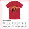 thumbnail image 7 of Vintage Classic 1970 Muscle Car Men's V-Neck T-shirt American Power Legendary V8 Performance, 7 of 7