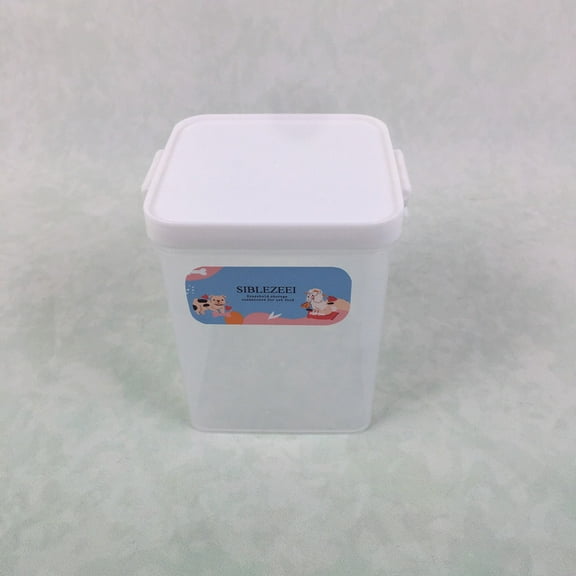 SIBLEZEEI Household storage containers for pet food – Airtight Household Storage Bin for Dog and Cat Food, BPA-Free Plastic Container