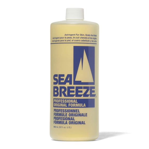 Sea Breeze Astringent For Skin, Scalp and Nails 32 oz Big Size