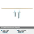 thumbnail image 2 of Amerock Bar Pulls 30-1/4 inch (768mm) Center-to-Center Champagne Bronze Cabinet Pull, 2 of 4