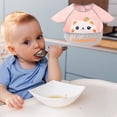 thumbnail image 4 of Fiudx Babero Antimanchas Sprout Baby, Diseño de Manga Larga con Recogedor de Comida, Tejido de Poliéster Fácil de Limpiar, Ideal para Comer y Actividades Al Aire Libre, Lavable a Máquina, Talla Única, 4 of 4