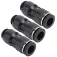thumbnail image 4 of Reducing Coupler Straight Pneumatic Connector, Easy To Install Professional Design Push In Straight Fit  For  Treatment PU12-12, 4 of 8