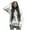 White jacket for women, variant on Usmixi 2023 Winter Womens Hoodies Coat Sweatshirt Coat for Women Fashion Star Print Oversized Zip up Hooded Jacket Fall Lightweight Long Sleeve Ladies Girls Outwear with Pocket Up to 65% off