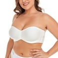 thumbnail image 2 of Women's Underwire Contour Multiway Strapless Bra Plus Size Push Up Bralette 46D, 2 of 9