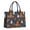 Halloween Pumpkin Ghost-1, variant on Large Capacity Tote Bag,Halloween Pumpkin Face Silhouettes Handbag Fashion Luxury Tote Bag,15.7"x13"x 5.1" Inches,Laptop Compatible