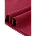 thumbnail image 6 of GRACE & GRANDEUR Women's Plus Size Zip Front Robe Long 3/4 Sleeve Loungewear with Pockets 2X Red, 6 of 9