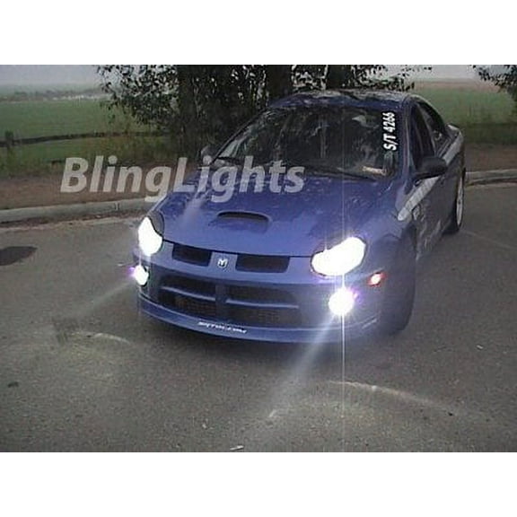 For 2003 2004 2005 Dodge Neon SRT-4 SRT4 Xenon Fog Lights Driving Lamps Kit