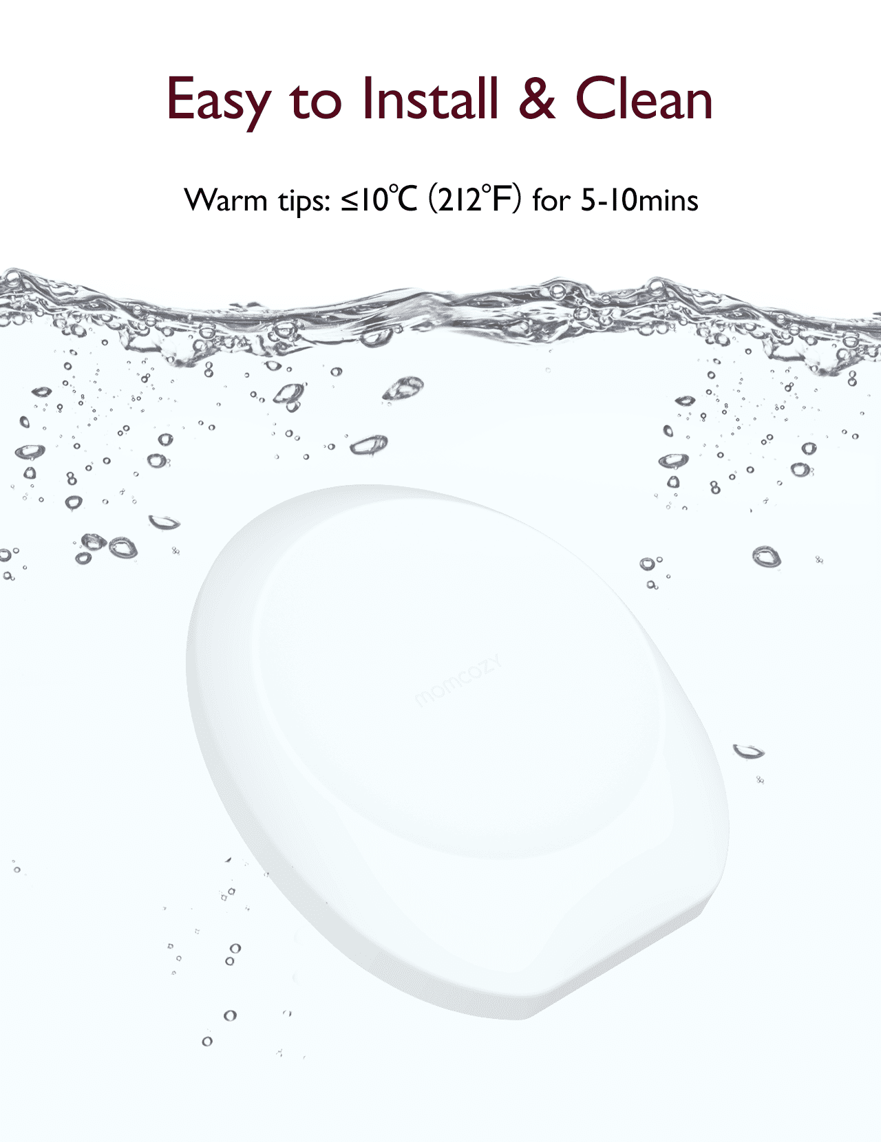 Momcozy Mobile Flow Breast Pump Dust Cover, Original Momcozy M9 Mobile Flow Breast Pump Replacement Accessories, 1PC