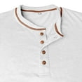 thumbnail image 6 of Nafuu Men T Shirts Solid Color Crew Neck Short Sleeve For Soft Breathable Everyday Comfort Fit Tee Top Lovely Vacation Workout Shirts For Men, 6 of 6