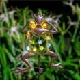 thumbnail image 3 of Matsuzay Luz LED Solar impermeable para exteriores, lámpara para césped de rana, decoración de jardín, iluminación de camino de paisaje, luz Solar Iluminación y accesorios color óxido Matsuzay HA024464-02, 3 of 6