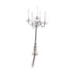 thumbnail image 5 of Lámpara de candelabros modelo a escala 1:87 para casa de muñecas, candelabros para mesa de arena. Argén, 5 of 9