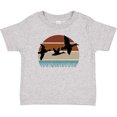 thumbnail image 3 of Inktastic Duck Hunting Retro Sunset Hunter Boys or Girls Baby T-Shirt, 3 of 5