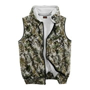 Boulder Creek By Kingsize Men's Big & Tall Thermal Lined Fleece Vest