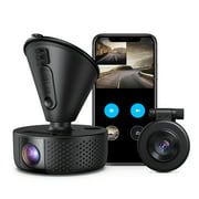 VAVA Dual Dash Cam, FHD 1080P Front and Rear Wide Angle Dash Cameras with Night Vision