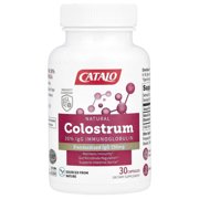 CATALO Natural Colostrum 30% IgG Immunoglobulin, 30 Capsules (500 mg Per Capsule)