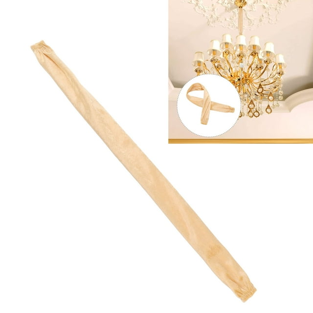 Toile Flanelle en Fil Antipoussière 60cm Chaîne Manches Envelopper Protection avec Fermeture Éclair